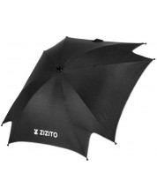 Универсален чадър за количка Zizito - черен -1