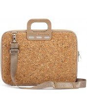 Чанта за лаптоп Bombata - Sughero, 15.6''-16'', бежова -1