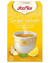 Чай с джинджифил и лимон, 17 пакетчета, Yogi Tea