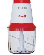 Чопър Singer - Multi MC-600, 1 l, 2 степени, 600W, червен/бял -1