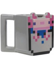 Чаша 3D Paladone Games: Minecraft - Axolotl, 400 ml -1