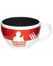 Чаша 3D Pyramid Television: Stranger Things - Mornings are for Coffee -1