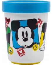 Чаша с неплъзгаща се основа Stor Mickey Mouse - Fun-Tastic, 260 ml