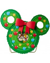 Чанта Loungefly Disney: Chip and Dale - Wreath -1