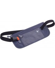 Чанта за кръст Troika - С RFID защита, светла -1