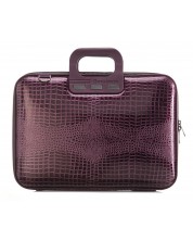 Чанта за лаптоп Bombata Shiny Cocco - 15,6", лилава
