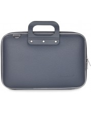 Чанта за лаптоп Bombata Medio Classic - 13", сива