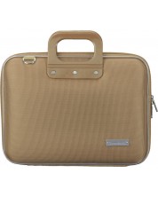 Чанта за лаптоп Bombata - Medio Nylon, 13", бежова -1