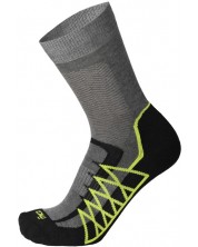 Чорапи Mico - Medium Weight Extra Dry , сиви/черни -1