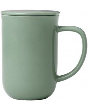 Чаша за чай с цедка Viva Scandinavia - Minima Stone Green, 500 ml