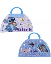 Рисувателен комплект Cerda Stitch - В куфарче, 50 части -1