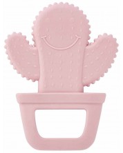 Чесалка за зъби BabyJem - Cactus, Pink -1