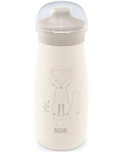 Чаша с твърд накрайник NUK - Mini-Mi, 300 ml, лисица -1