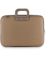 Чанта за лаптоп Bombata Classic - 15,6", бежова -1