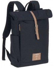 Чанта за бебешка количка с аксесоари Lassig - Rolltop, Night Blue
