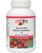 Cherry Rich Cherry Concentrate, 500 mg, 90 капсули, Natural Factors -1