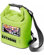Водоустойчива чанта Cellularline - Voyager Extreme, 5 l, зелена -1