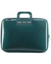 Чанта за лаптоп Bombata - Vernice, 15.6''-16'', синя -1