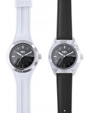 Часовник Bill's Watches Twist - White & Black