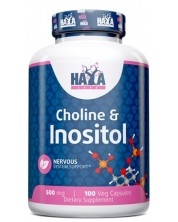 Choline & Inositol, 100 капсули, Haya Labs -1