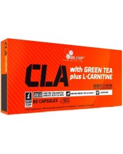 CLA with Green Tea plus L-Carnitine Sport Edition, 60 капсули, Olimp -1