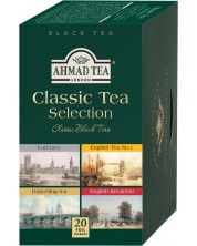 Classic Tea Selection Черен чай, 20 пакетчета, Ahmad Tea
