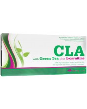 CLA and Green Tea plus L-Carnitine, 60 капсули, Olimp
