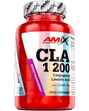 CLA 1200 + Green Tea, 120 капсули, Amix -1