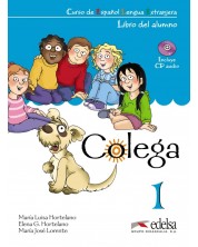Colega 1 / Испански език - ниво А1.1 (Комплект учебник с диск + тетрадка)