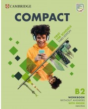 Compact First For Schools B2 First Workbook without Answers with eBook (3th Edition)