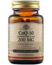 CoQ-10, 200 mg, 30 растителни капсули, Solgar -1