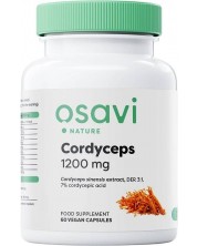 Cordyceps, 1200 mg, 60 капсули, Osavi