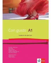 Con gusto A1 - Tomo 1: Cuaderno de ejercicios / Тетрадка по испански език + CD - ниво А1: Част 1. Учебна програма 2023/2024 (Клет) -1