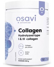 Collagen Hydrolyzed Peptides Type I & III, 300 g, Osavi