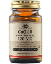 CoQ-10, 120 mg, 30 растителни капсули, Solgar -1
