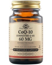 CoQ-10, 60 mg, 30 растителни капсули, Solgar -1