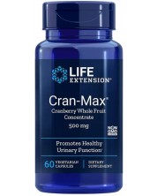 Cran-Max, 500 mg, 60 веге капсули, Life Extension -1