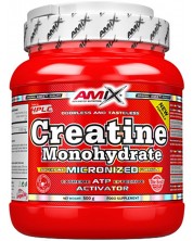 Creatine Monohydrate Powder, 500 g, Amix -1