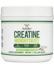 Creatine Monohydrate, 500 g, Double Wood -1