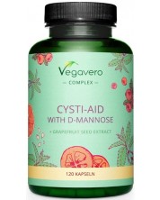 Cysti-Aid with D-Mannose, 120 капсули, Vegavero