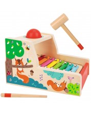Дървена игра с топче и ксилофон 2 в 1 Tooky Toy
