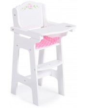 Дървен стол за хранене за кукла Pilsan - B012