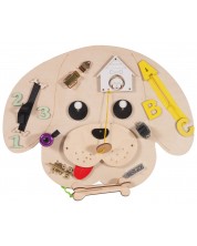 Дървена Монтесори дъска Moni Toys - Куче -1
