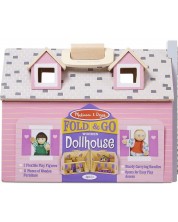 Дървена къща за кукли Melissa & Doug