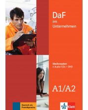DaF im Unternehmen A1-A2 Medienpaket 4 CD+DVD -1
