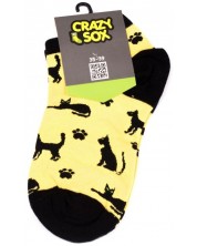 Дамски чорапи Crazy Sox - Черна котка, размер 35-39