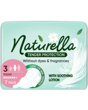 Дамски превръзки Naturella Tender Protection - Maxi, 7 броя