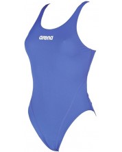 Дамски бански Arena - Solid Swim Tech High, размер UK30, син