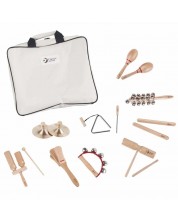 Дървен комплект Classic World - Музикални инструменти за обучение