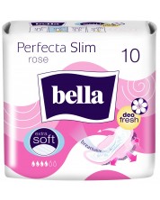 Bella Perfecta Slim Дамски превръзки Rose, 10 броя -1